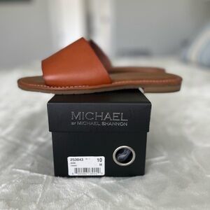 Brown sandal never worn